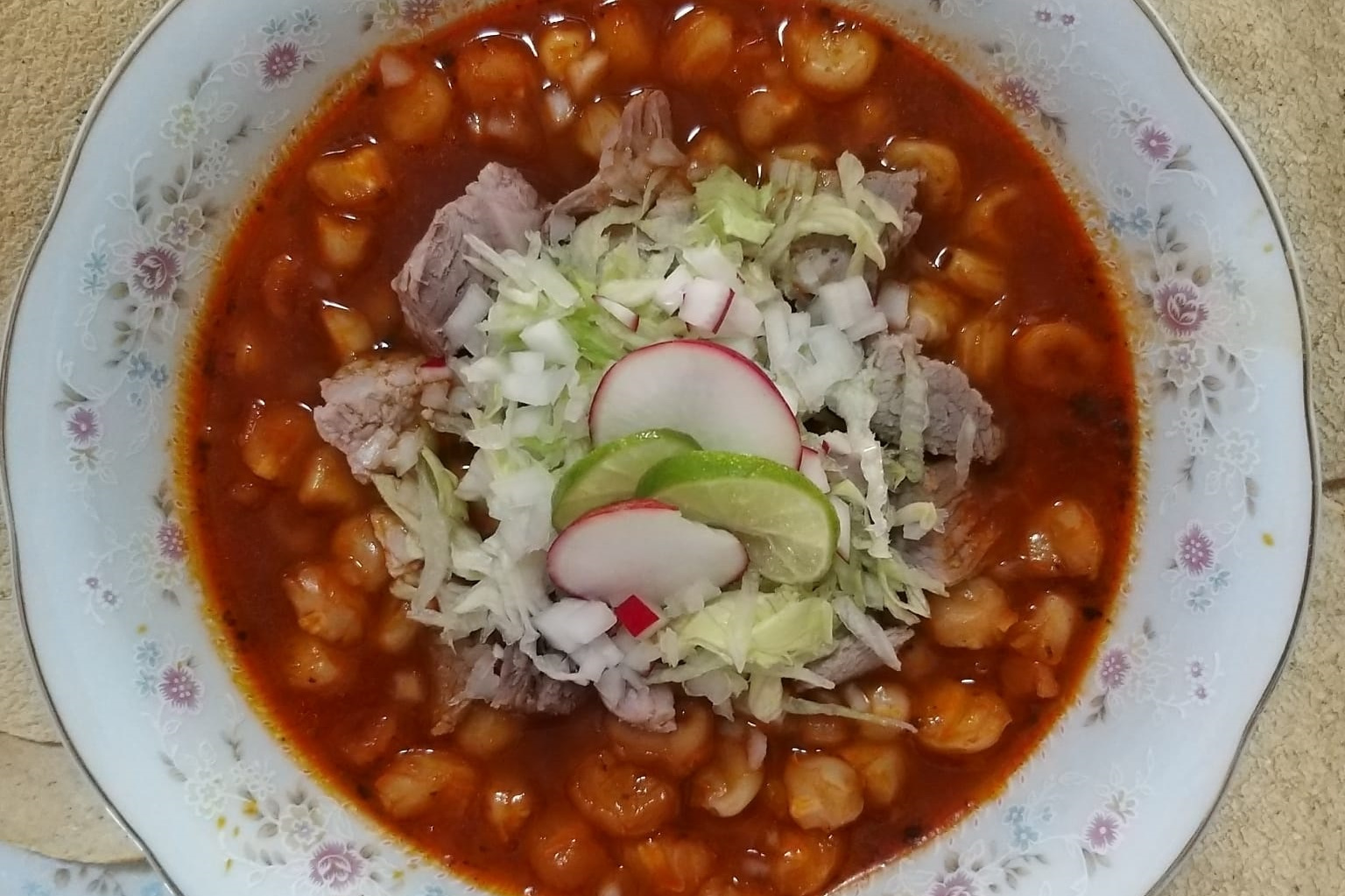 Pozole rojo